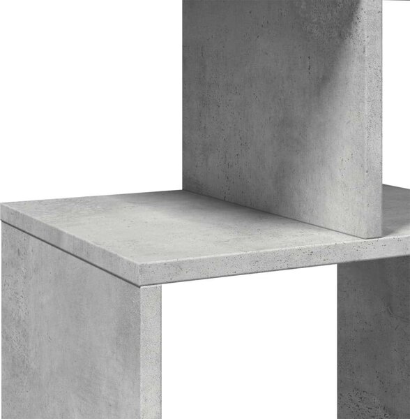VidaXL Modern Polcrendszer - 9 Rekesz - Betonszürke - 92x29x188cm