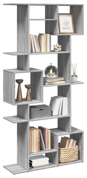VidaXL Polcrendszer - Modern - Szürke Sonoma - 92x29x188 cm