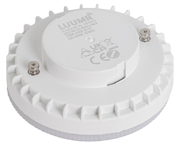 3 darabos intelligens GX53 dimmelhető LED izzókészlet 9W 806LM 2700K-6500K Zigbee Smart Hub-bal