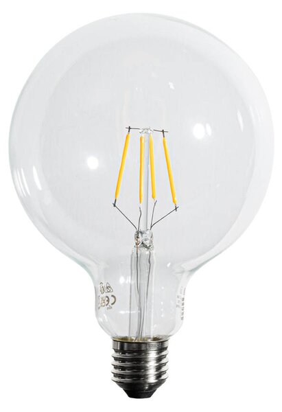 5 darabos E27 3 lépésben dimmelhető LED spirál filament izzókészlet G125 4W 450 lm 2700K
