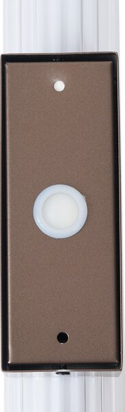 Retro bronz fali lámpa 60,4 cm LED-del IP44 - Coco