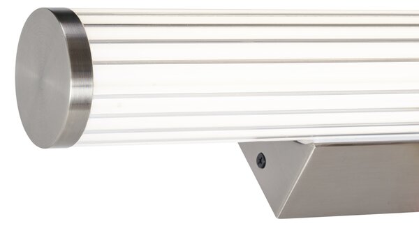 Retro fali lámpa gunmetal 40,4 cm LED-del IP44 - Coco