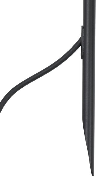 Spotlámpa fekete 80cm LED-del, állítható IP65 kábellel és dugóval - Carl