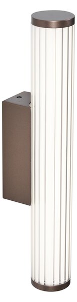 Retro bronz fali lámpa 40 cm LED-del IP44 - Coco