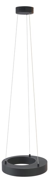 Modern fekete függőlámpa 35 cm 3 lépésben dimmelhető - Organici