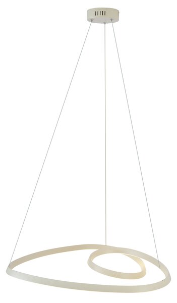 Skandináv függőlámpa bézs 72cm LED-del, 3 fokozatban dimmelhető - Circuit