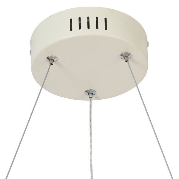 Skandináv függőlámpa bézs 72cm LED-del, 3 fokozatban dimmelhető - Circuit
