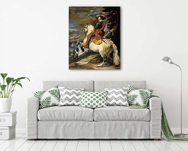 Diego Velázquez: Lovas porté Gaspar de Guzmánról (vászonkép)