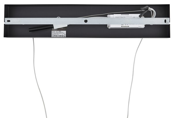Design függőlámpa H fekete arannyal, LED-del, 3 fokozatban dimmelhető - Joy