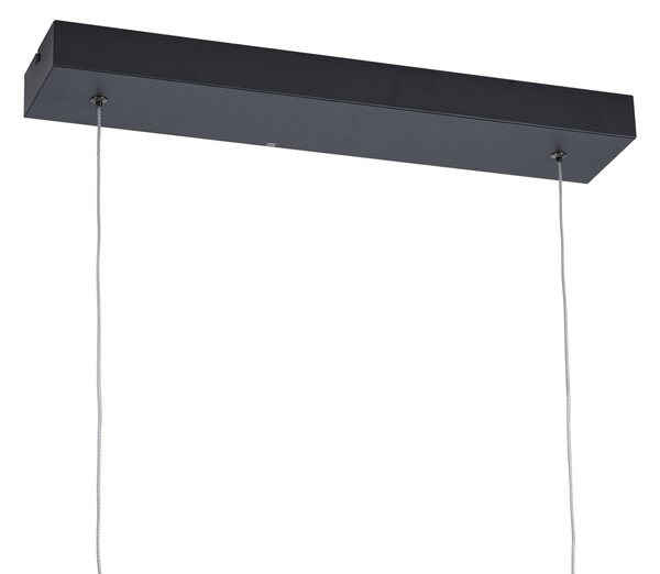Design függőlámpa H fekete arannyal, LED-del, 3 fokozatban dimmelhető - Joy