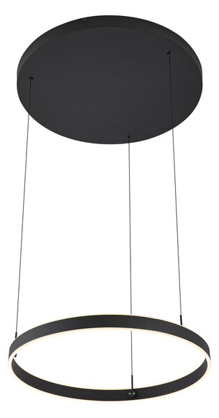 Design függőlámpa fekete 3 lépésben dimmelhető - Titmus