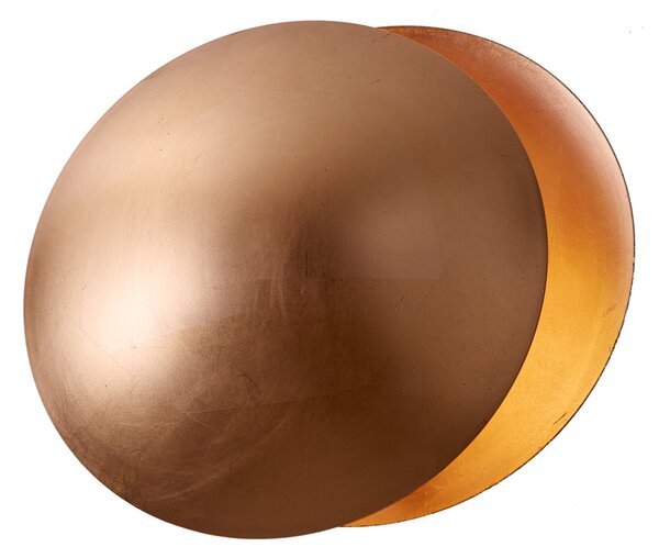Modern réz fali lámpa 34,5 cm 2-lámpás - Sunrise