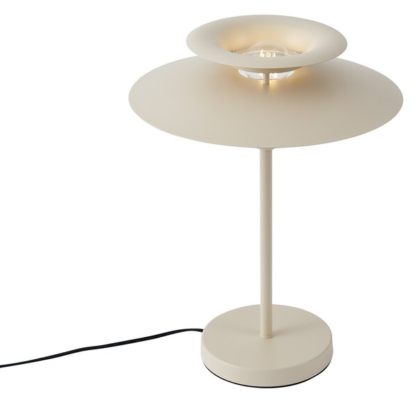 Retro asztali lámpa bézs acél 45 cm - Pauly