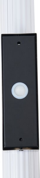 Retro fali lámpa fegyverszürke 80,4 cm LED-del IP44 - Coco