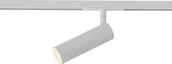 Modern fehér spotlámpa 1 fázisú sínrendszerhez GU10 35mm - Slimline Uzzy
