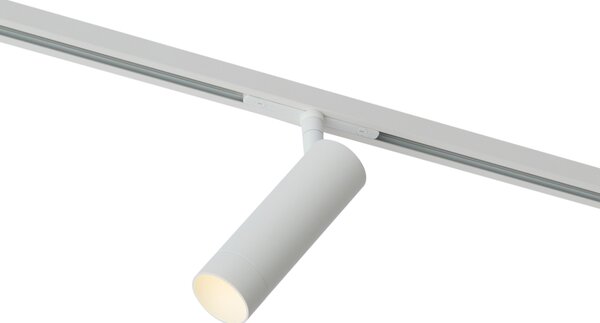 Modern fehér spotlámpa 1 fázisú sínrendszerhez GU10 35mm - Slimline Uzzy