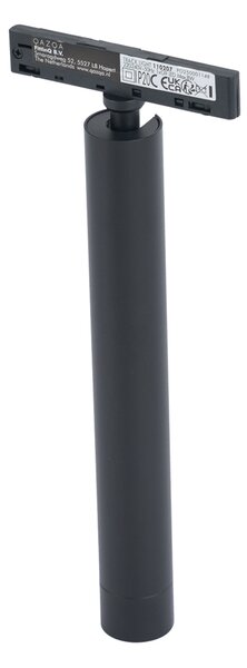 Modern fekete spotlámpa 1 fázisú sínrendszerhez - Slimline Avery