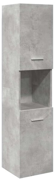 VidaXL Fürdőszoba Bútor Szett - Beton Szürke - 4 részes