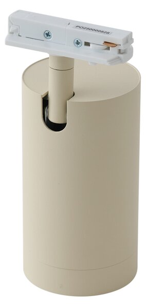 Modern bézs spotlámpa 1 fázisú sínrendszerhez GU10 70mm - Iconic Jeana Luxe