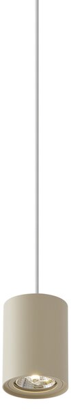 Modern bézs függőlámpa fehérrel, 1 fázisú sínrendszerhez GU10 70mm - Iconic Holt