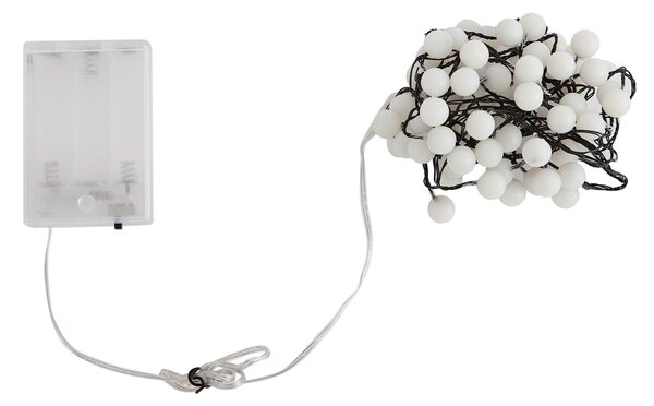 Karácsonyi fényfüzér zöld, 100 LED-del, fehér, 5m, IP44 - Dasher