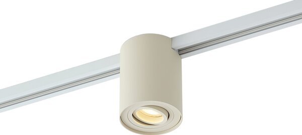Modern bézs spotlámpa 1 fázisú sínrendszerhez - Iconic Rondoo Up