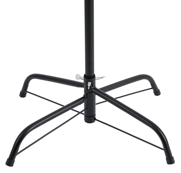 Karácsonyfa fekete 200 cm LED-del, IP44 - Vixen