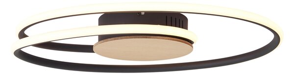 Design mennyezeti lámpa fa LED-del 3 lépésben dimmelhető - Rowan