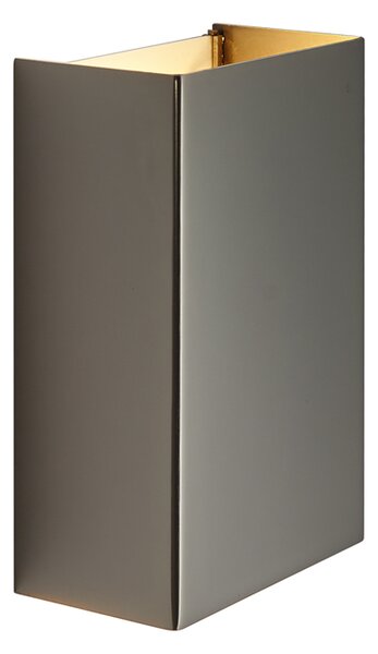 Modern fali lámpa gunmetal színben, 2-lámpás - Otan S