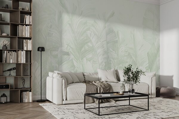 Fotótapéta Menta levelek mintája, elegáns design, Modern fotótapéta, Modern fotótapéta, u98951v4 - Muralas.hu