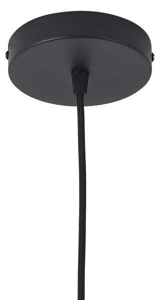 Modern függőlámpa fekete 50cm 3-lámpás - Drum Duo