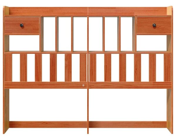 VidaXL Fejtámla Tárolóval - Tömör Fenyőfa - 150 cm