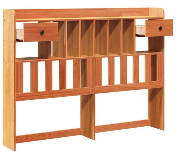 VidaXL Fejtámla Tárolóval - Tömör Fenyőfa - 150 cm