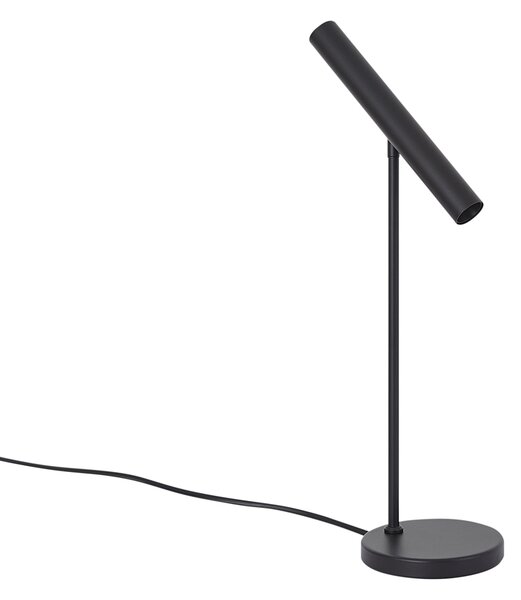 Modern fekete asztali lámpa LED-del és érintődimmerrel - Neva