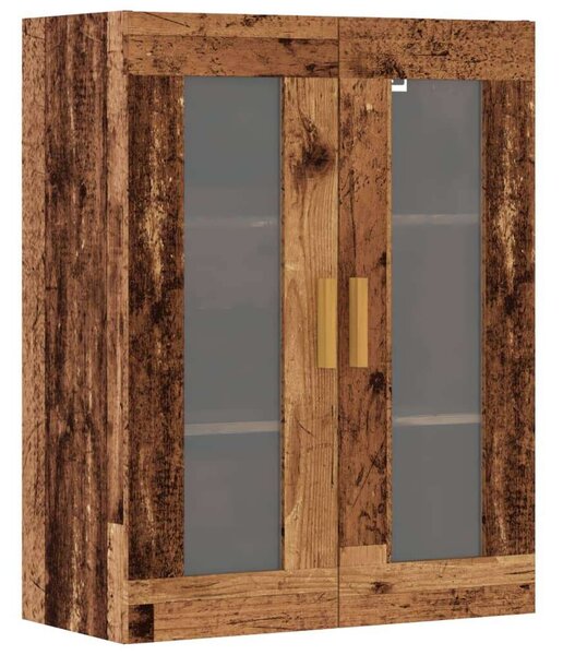 VidaXL antik fa színű függő faliszekrény 69,5 x 34 x 90 cm