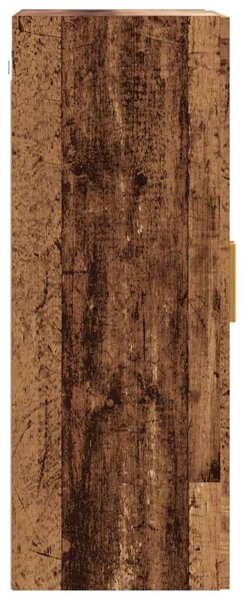 VidaXL antik fa színű függő faliszekrény 69,5 x 34 x 90 cm