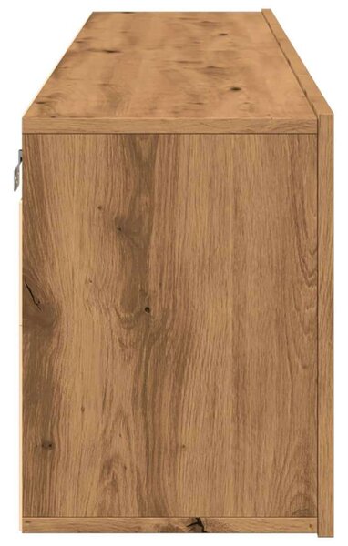 VidaXL Falra Szerelhető TV Szekrény - Tölgyfa - 80x30x41 cm (2 db)