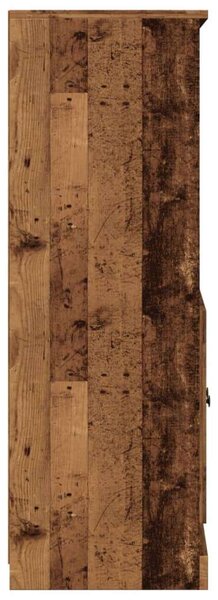 VidaXL Antik Fa Magasszekrény - 60x35,5x103,5 cm
