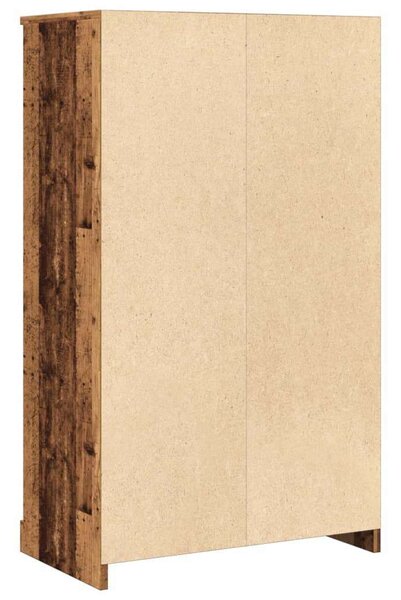 VidaXL Antik Fa Magasszekrény - 60x35,5x103,5 cm