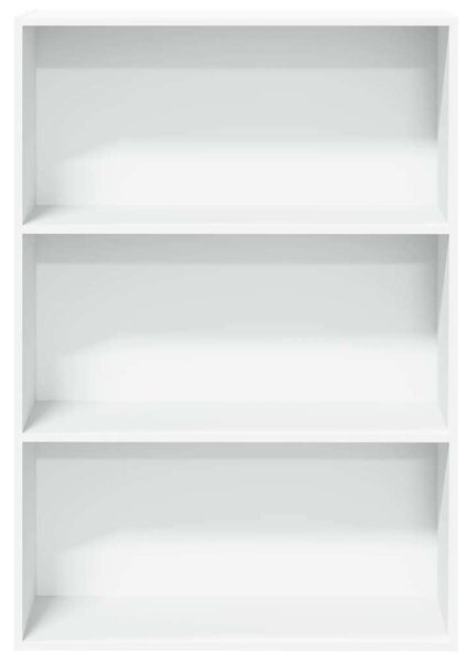 VidaXL Fa Könyvespolc - Fehér - 80x30x114 cm
