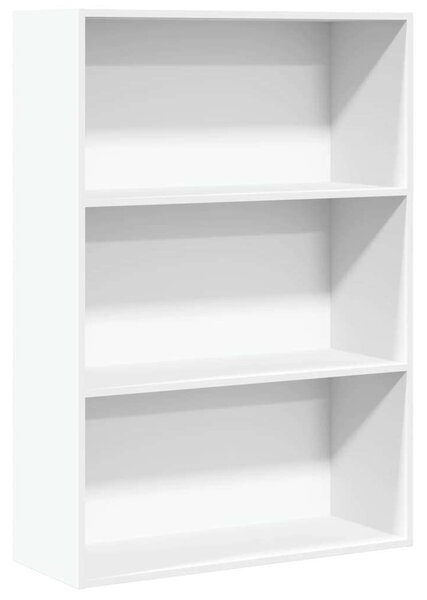VidaXL Fa Könyvespolc - Fehér - 80x30x114 cm
