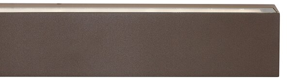 Ipari kültéri fali lámpa rozsdabarna 55cm LED-del IP65 - Hannah
