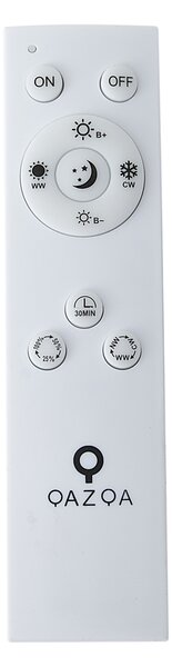Okos LED panel fehér 40 cm LED Dim to Warm funkcióval és távirányítóval - Knob