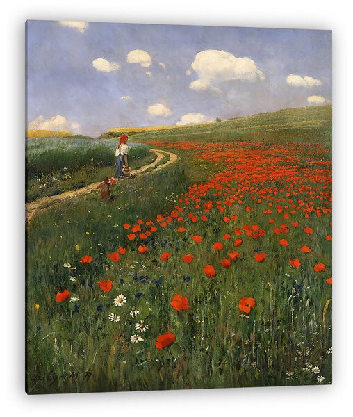 Szinyei Merse Pál: Pipacs a mezőn (1901-1902) (vászonkép)