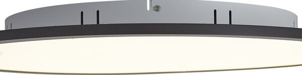 Okos LED panel fekete 60 cm LED Dim to Warm funkcióval és távirányítóval - Knob