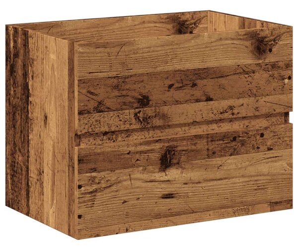 VidaXL Antik Fa Mosdószekrény - Beépített Mosdó - 61x39,5x49 cm