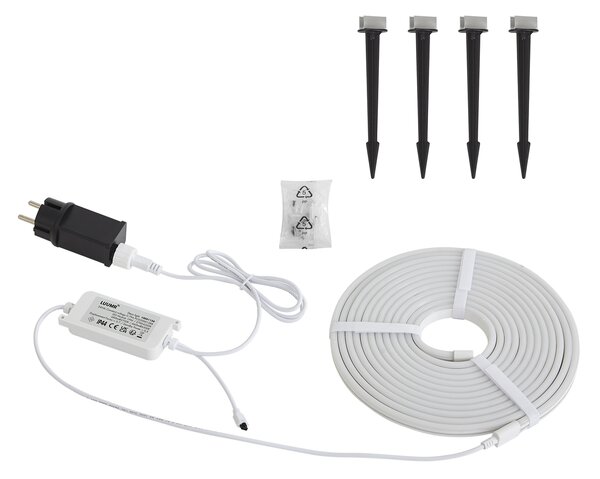 Okos LED szalag 5 méter CCT 30W 350 lm 2700 - 6500K IP44, földelő tüskékkel