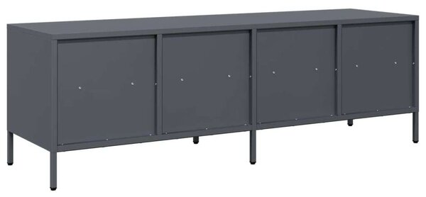 Acél TV-szekrény - Ipari Stílus - 135cm
