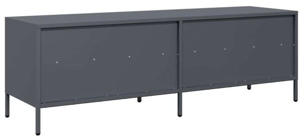 VidaXL TV-szekrény - Ipari Stílus - Acél - 135x39x43,5 cm
