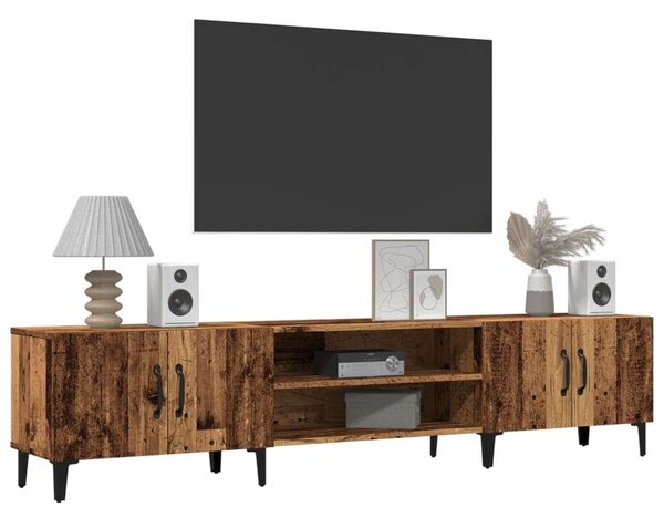 VidaXL Rusztikus Fa TV-szekrény - 180 cm